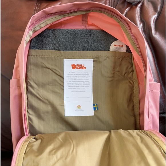 Fjallraven Tree Kanken Backpack in Lilac Pink - Picture 6 of 9